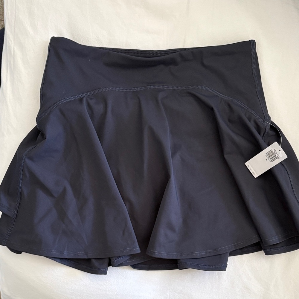 Navy athletic skort